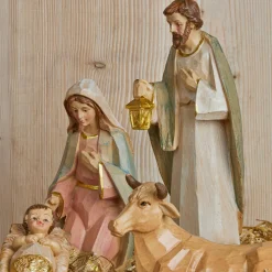 Lot de 8 santons (Hauteur 9 cm) de Gioia