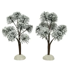 Lot de 2 sapins Felia pour aménager un village