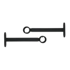 Lot de 2 supports tringles extensibles (L150 - L190 / D20 mm) Jim Noir mat