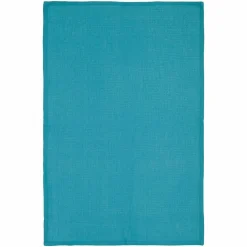 Lot de 3 torchons Geom Bleu canard