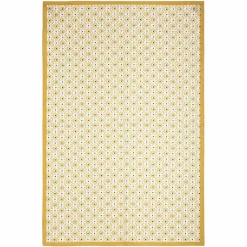 Lot de 3 torchons Geom Jaune ocre