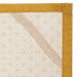 Lot de 3 torchons Geom Jaune ocre