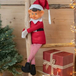 Lutin farceur (H65 cm) Emile les mains scratchées