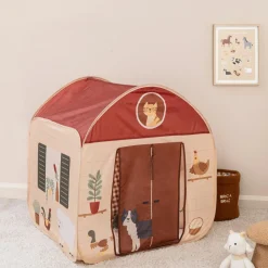 Maison pop up enfant (H85 cm) Ferme Multicolore