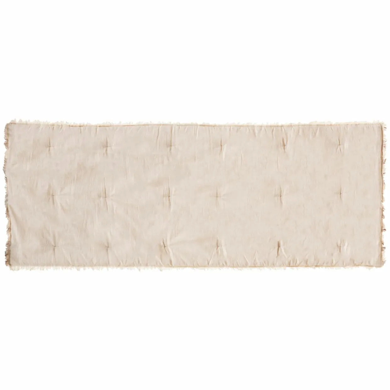 Matelas d'assise coton (60 x 180 cm) Rivi Ecru