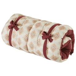 Matelas de sol coton (60 x 120 cm) Ikat Beige