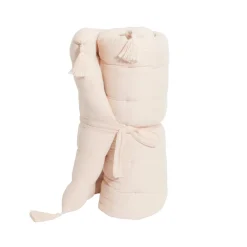 Matelas de sol gaze de coton (60 x 120 cm) Gaïa Rose poudré