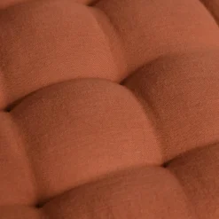Matelas de sol gaze de coton (60 x 120 cm) Gaïa Terracotta