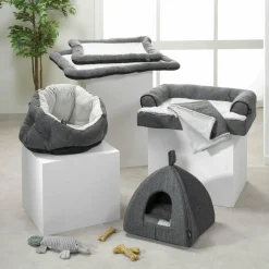 Matelas pour chat et chien Cocoon L70 cm Anthracite