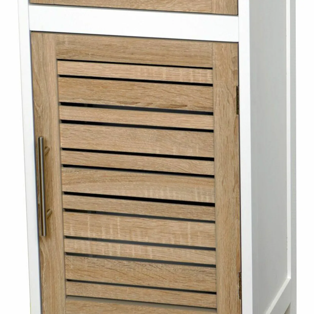 Meuble bas de salle de bain (37 x H83 cm) Stockholm Bois