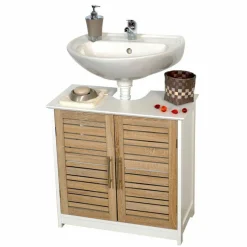 Meuble dessous lavabo (60 x H70 cm) Stockholm Bois