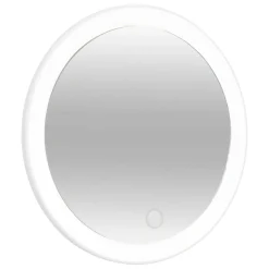 Miroir grossissant à poser LED (D18,3 cm) Nota Blanc