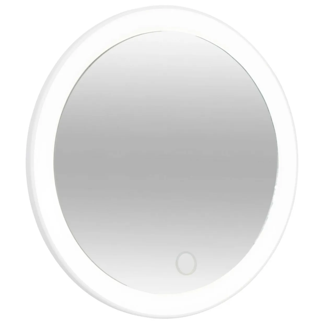 Miroir grossissant à poser LED (D18,3 cm) Nota Blanc
