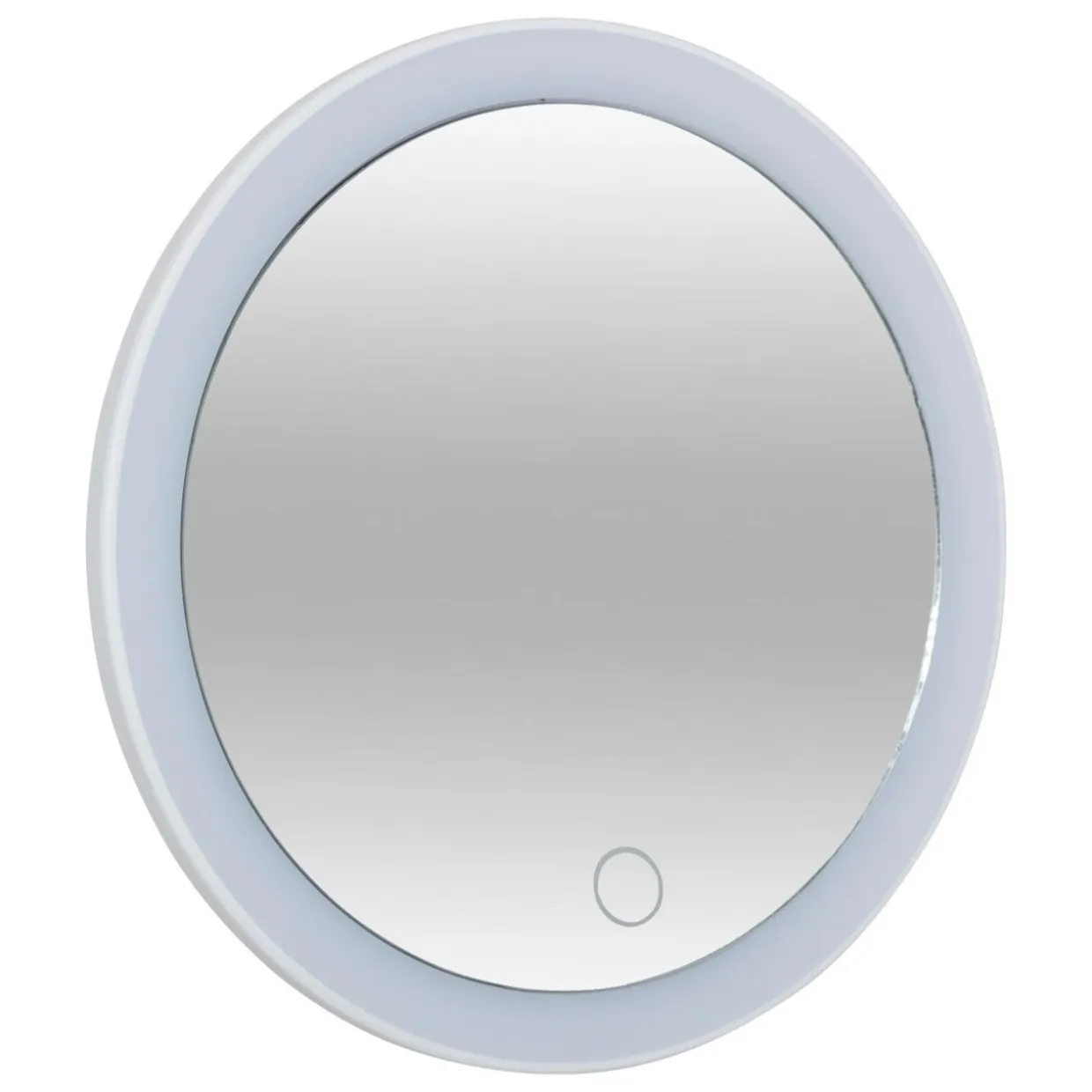 Miroir grossissant à poser LED (D18,3 cm) Nota Blanc