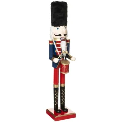 Musicien Casse-noisette en bois (H60 cm) Matias