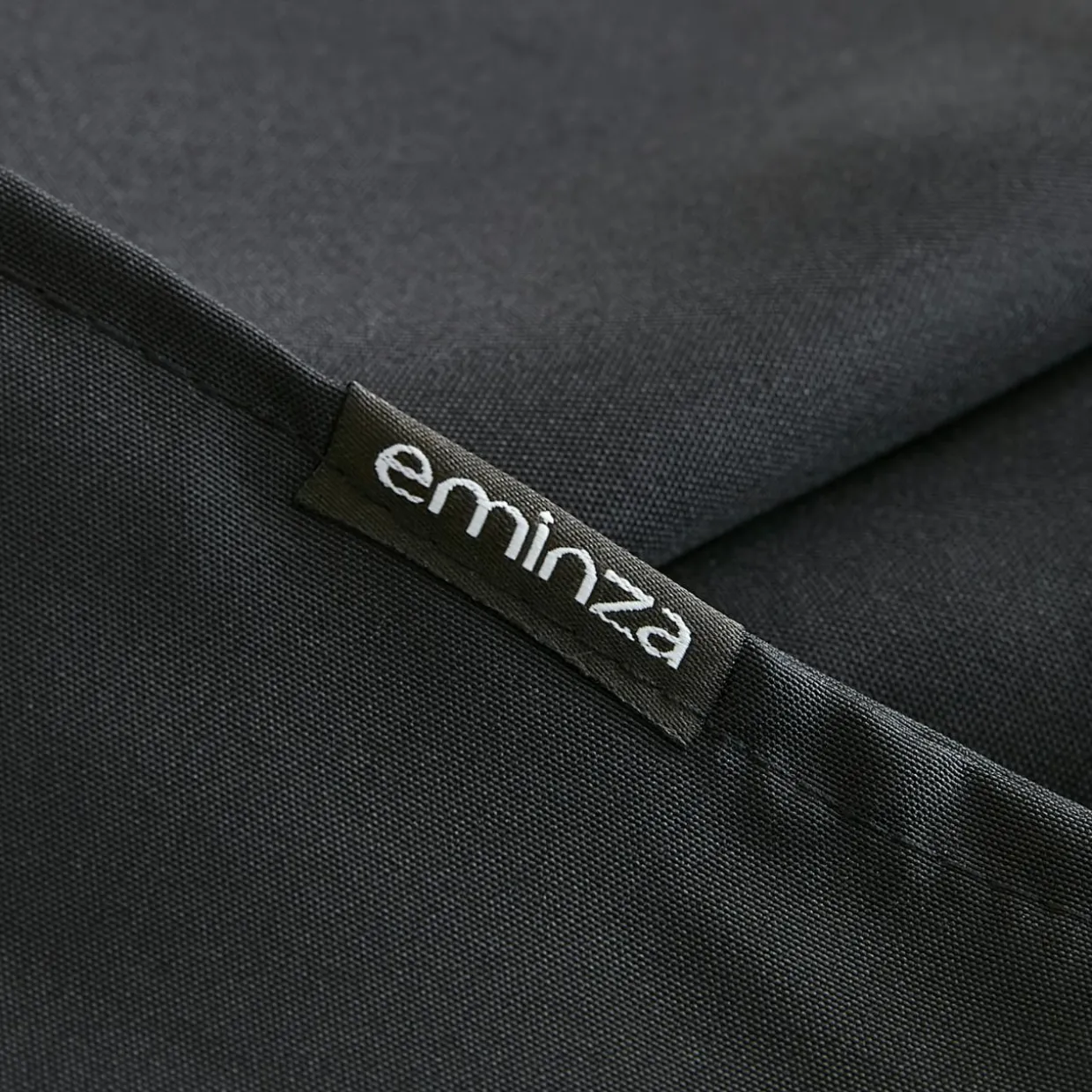 Nappe carrée anti tache (100 x 100 cm) Elise Noire