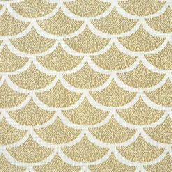 Nappe de Noël rectangulaire (140 x 240 cm) Artdéco Or