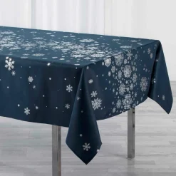 Nappe de Noël rectangulaire (150 x 240 cm) Constellation Bleu