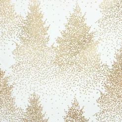Nappe de Noël rectangulaire (140 x 240 cm) Sapin Or