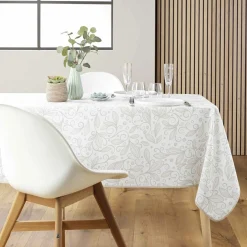 Nappe rectangulaire anti tache (145 x 240 cm) Leya Beige