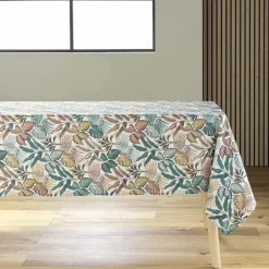 Nappe rectangulaire anti tache (145 x 240 cm) Stylis Jaune
