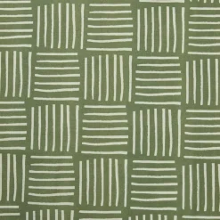 Nappe rectangulaire coton enduit (150 x 250 cm) Paolo Verte