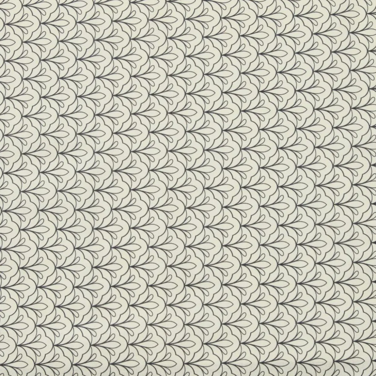 Nappe rectangulaire coton enduit (150 x 250 cm) Clara Grise