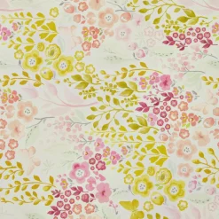 Nappe rectangulaire coton enduit (150 x 250 cm) Paquerettes Multicolore