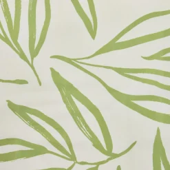 Nappe rectangulaire coton enduit (150 x 250 cm) Galice Vert eucalyptus