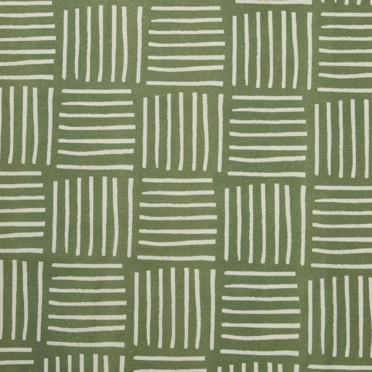Nappe rectangulaire coton enduit (150 x 350 cm) Paolo Verte