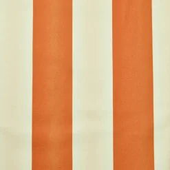 Nappe rectangulaire coton enduit (150 x 350 cm) Clementine Orange