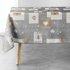Nappe rectangulaire (L300 cm) Augustin Grise