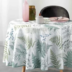 Nappe ronde (D180 cm) Melisandre Verte