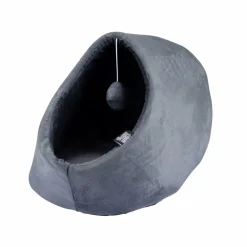 Niche d'intérieur avec jouet pour chat Sweet Cat L35 cm Anthracite