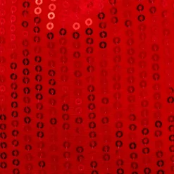 Noeud de Noël (H24 cm) Prestige sequins Rouge