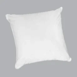 Oreiller carré (60 x 60 cm) Mémoire de forme Blanc