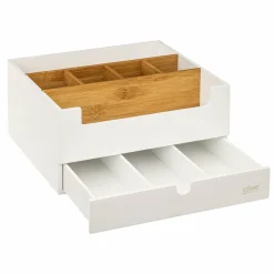 Organisateur de maquillage 1 tiroir Natureo Blanc