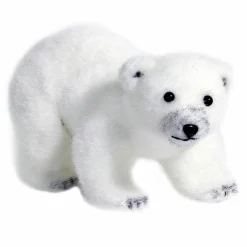 Ours polaire (H21 cm) Flocon Blanc
