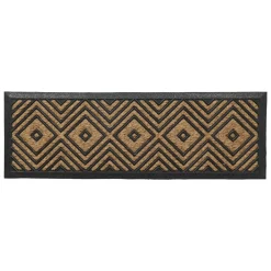 Paillasson Coco (25 x 75 cm) Losange Beige