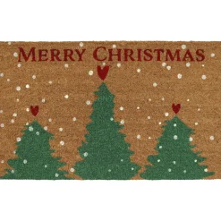 Paillasson de Noël coco (45 x 75 cm) Christmas Multicolore