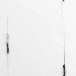 Paire de voilages passe-tringle (70 x 240 cm) Chenilla Gris