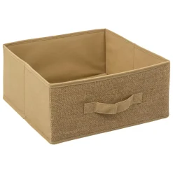 Panier de rangement jute (31 x 31 x 15 cm) Naro Beige