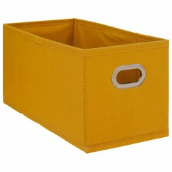 Panier de rangement (15 x 31 cm) Helena Jaune Moutarde