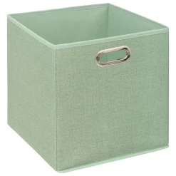 Panier de rangement (31 x 31 cm) Helena Vert sauge