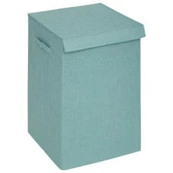 Panier à linge avec séparateur (H60 cm) Colors Bleu arctique