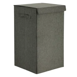 Panier à linge pliable (H60 cm) TissuFlex Gris
