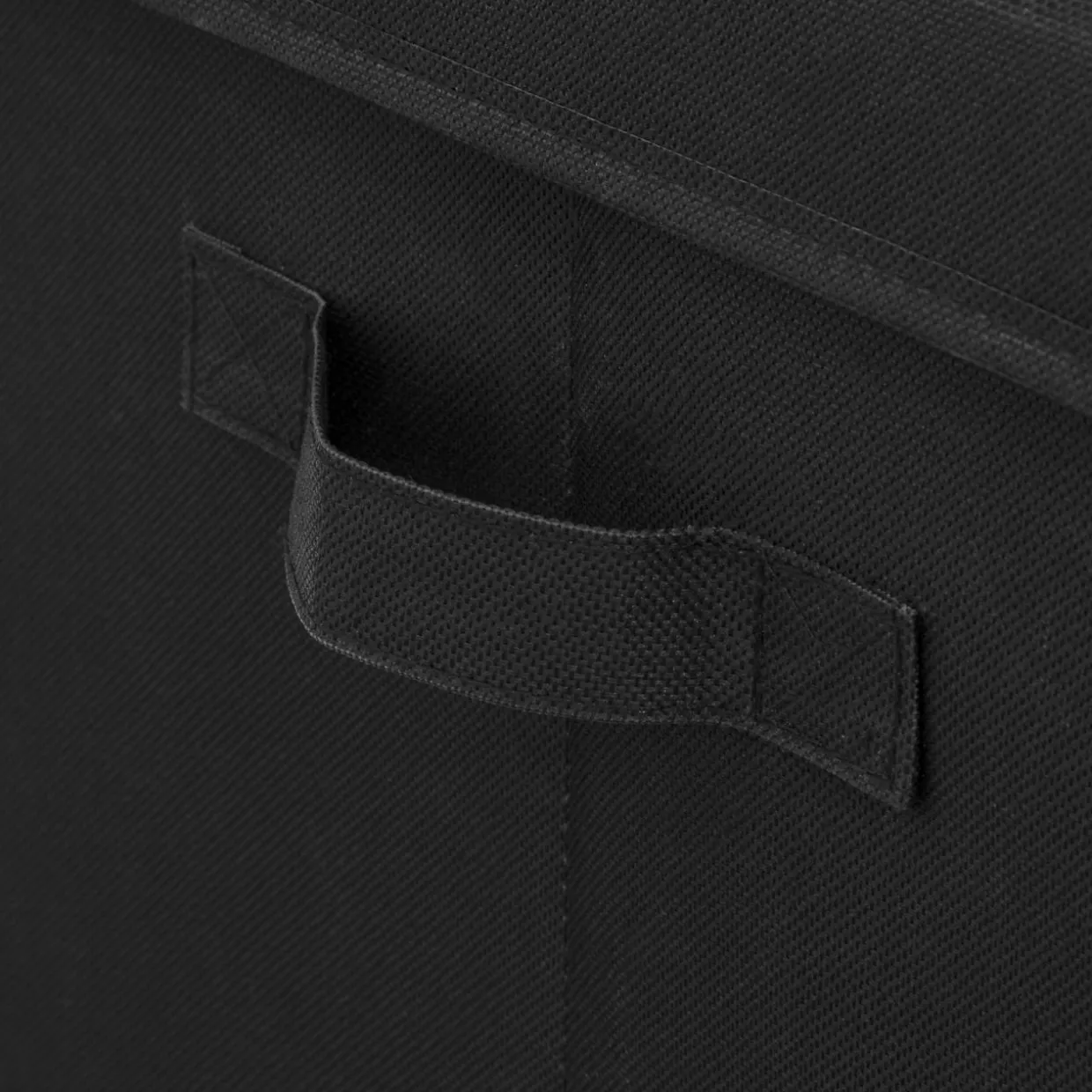 Panier à linge pliable (36 x 36 x 55 cm) Colorama Noir