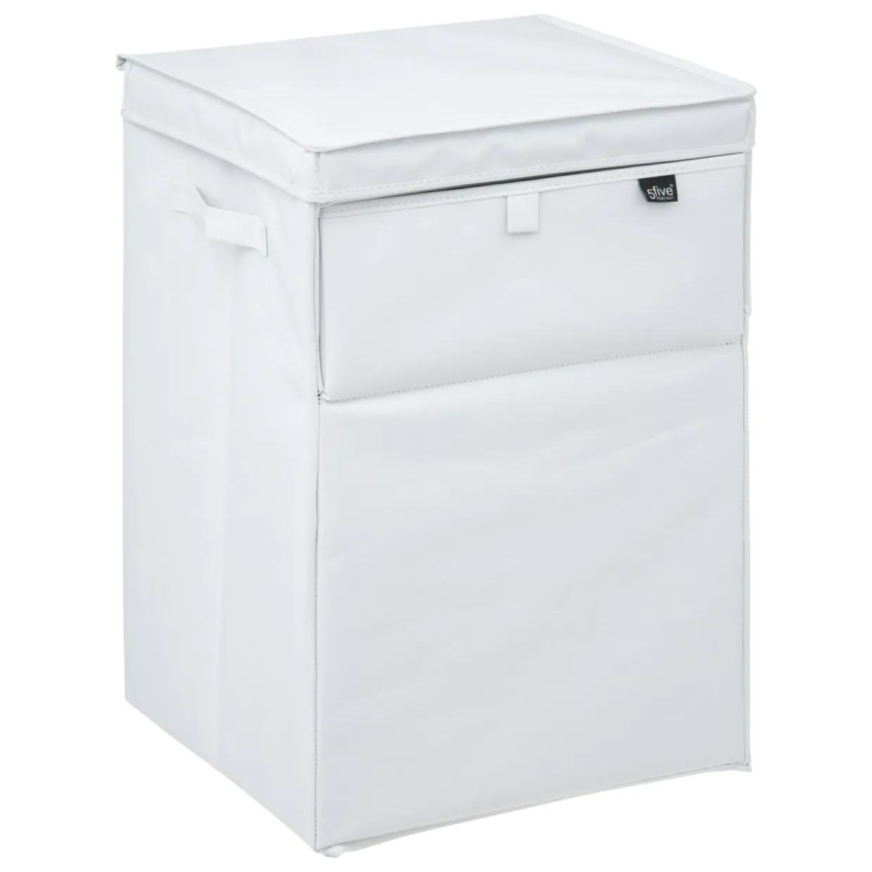Panier à linge pliable (36 x 36 x 55 cm) Colorama Blanc