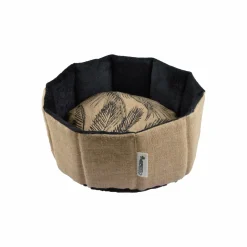 Panier rond pour chat et chien Bahia D50 cm Noir