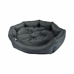 Panier rond pour chat et chien Newton D50 cm Charbon